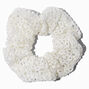 White Eyelet Hair Scrunchie,