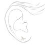 C LUXE by Claire&#39;s Sterling Silver Butterfly Ear Connector Earrings,