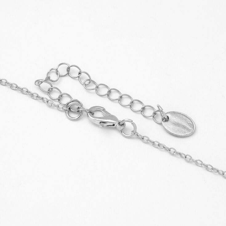 Silver Lemon Water Pendant Necklace,