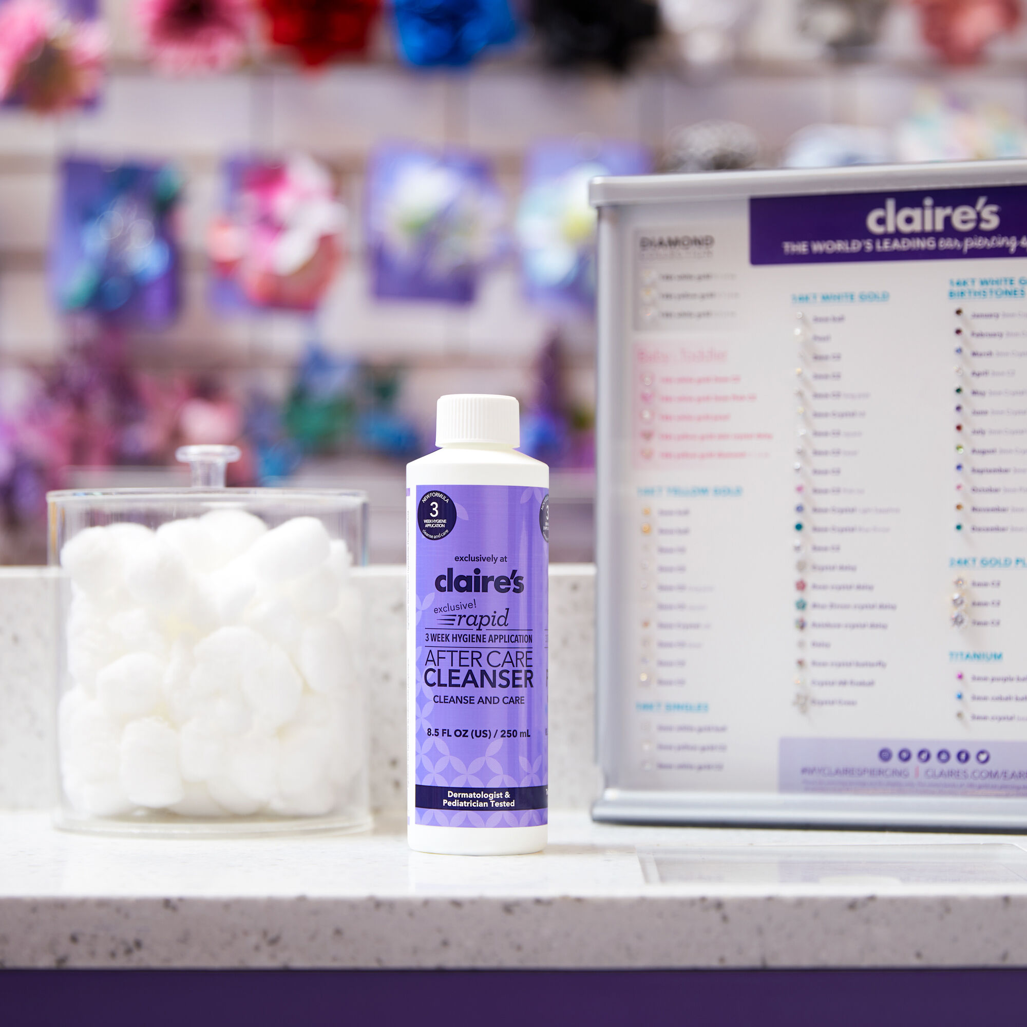 Ear Piercing Rapid™ 3 Week After Care Cleanser,