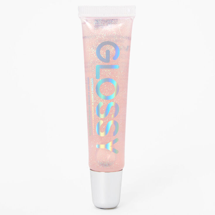 Clear Pink Glossy Lip Gloss,
