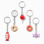 Glitter Candy Best Friends Keychains - 5 Pack,