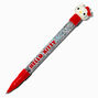 Hello Kitty&reg; 50th Anniversary Claire&#39;s Exclusive Red Glitter Pen,