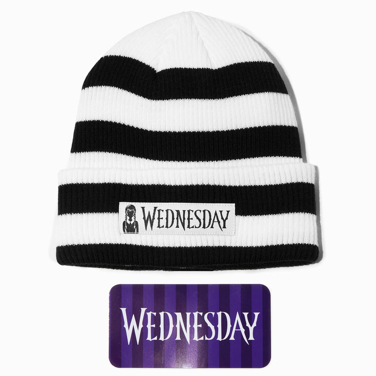 Wednesday&trade; Striped Beanie,