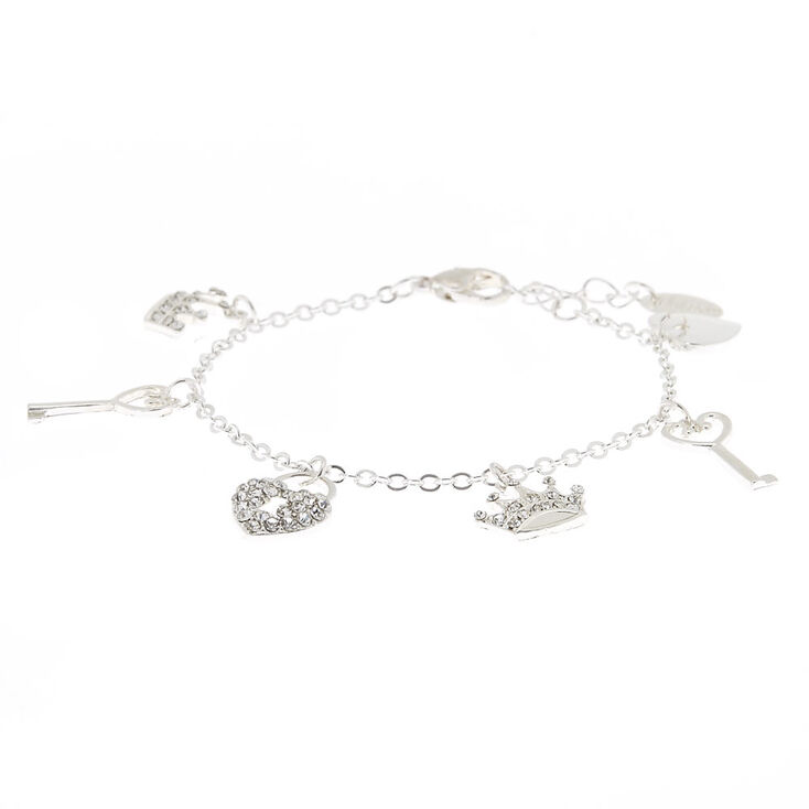 Silver Royal Charm Bracelet,